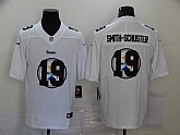 Nike Steelers 19 JuJu-Smith Schuster White Shadow Logo Limited Jersey,baseball caps,new era cap wholesale,wholesale hats